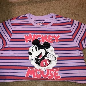 Mickey Mouse cropped top